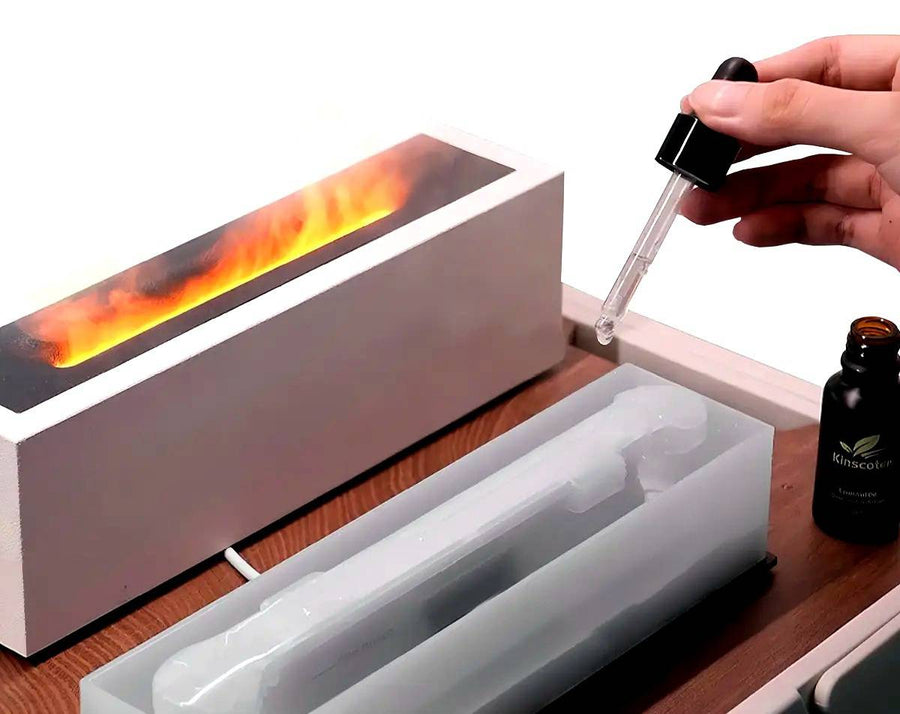 Difusor humidificador chimenea